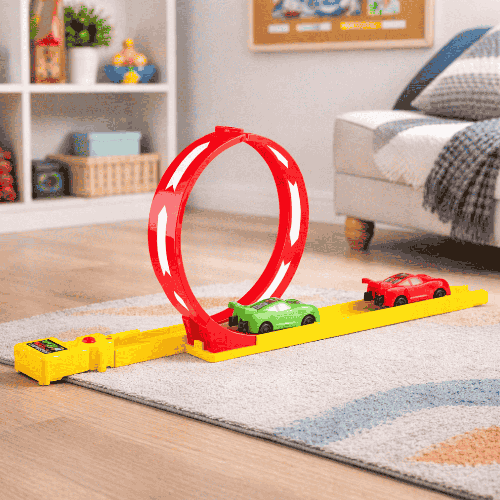 Pista Giro Com Lançador Arktoys
