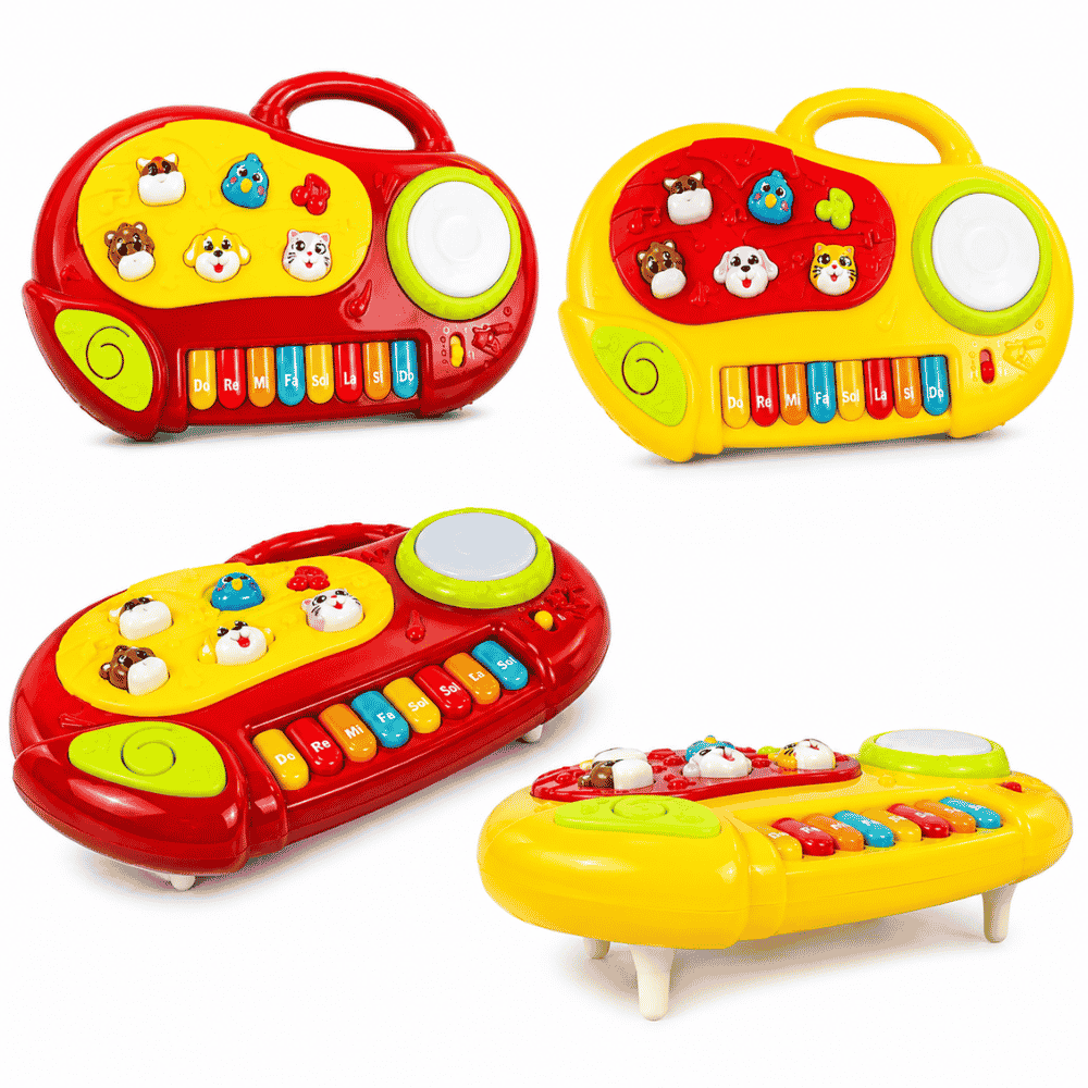 Teclado com Bateria Fazendinha Arktoys