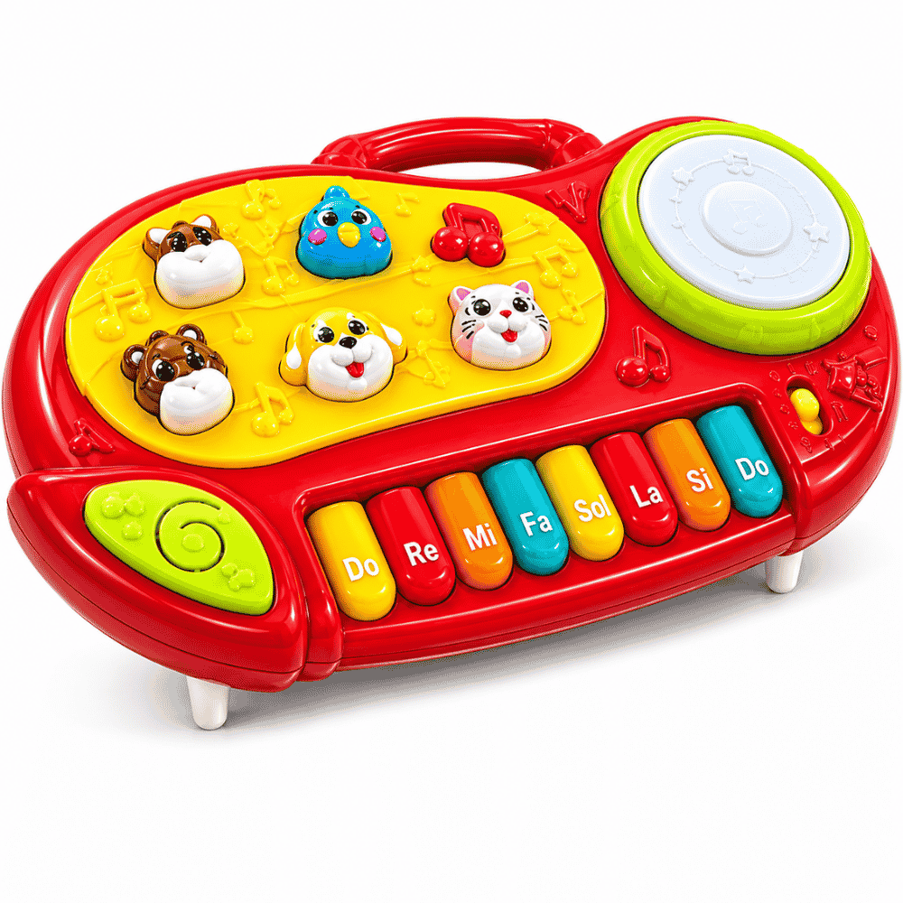 Teclado com Bateria Fazendinha Arktoys