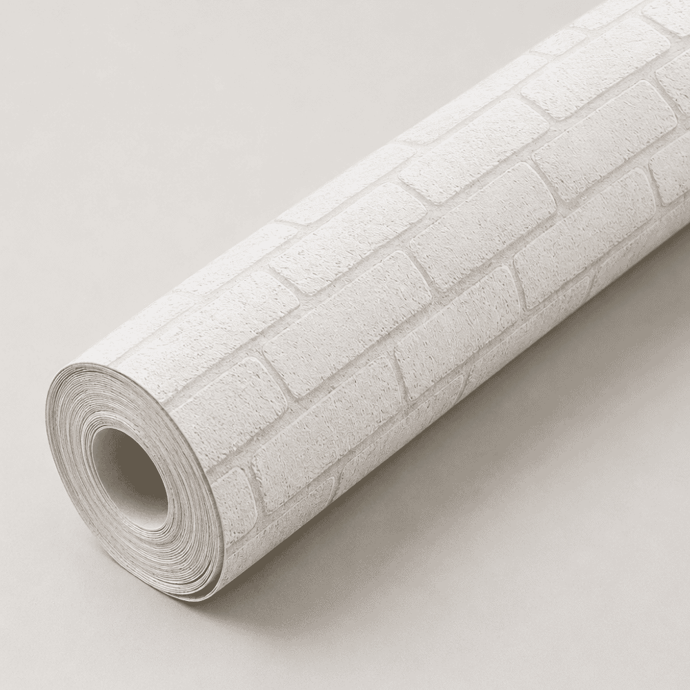 Papel Decorativo Adesivo Pedra Cinza 45cmx10m Yins
