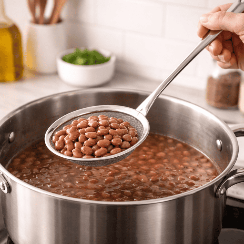 Escumadeira Com Tela 13,5Cm Inox Yins