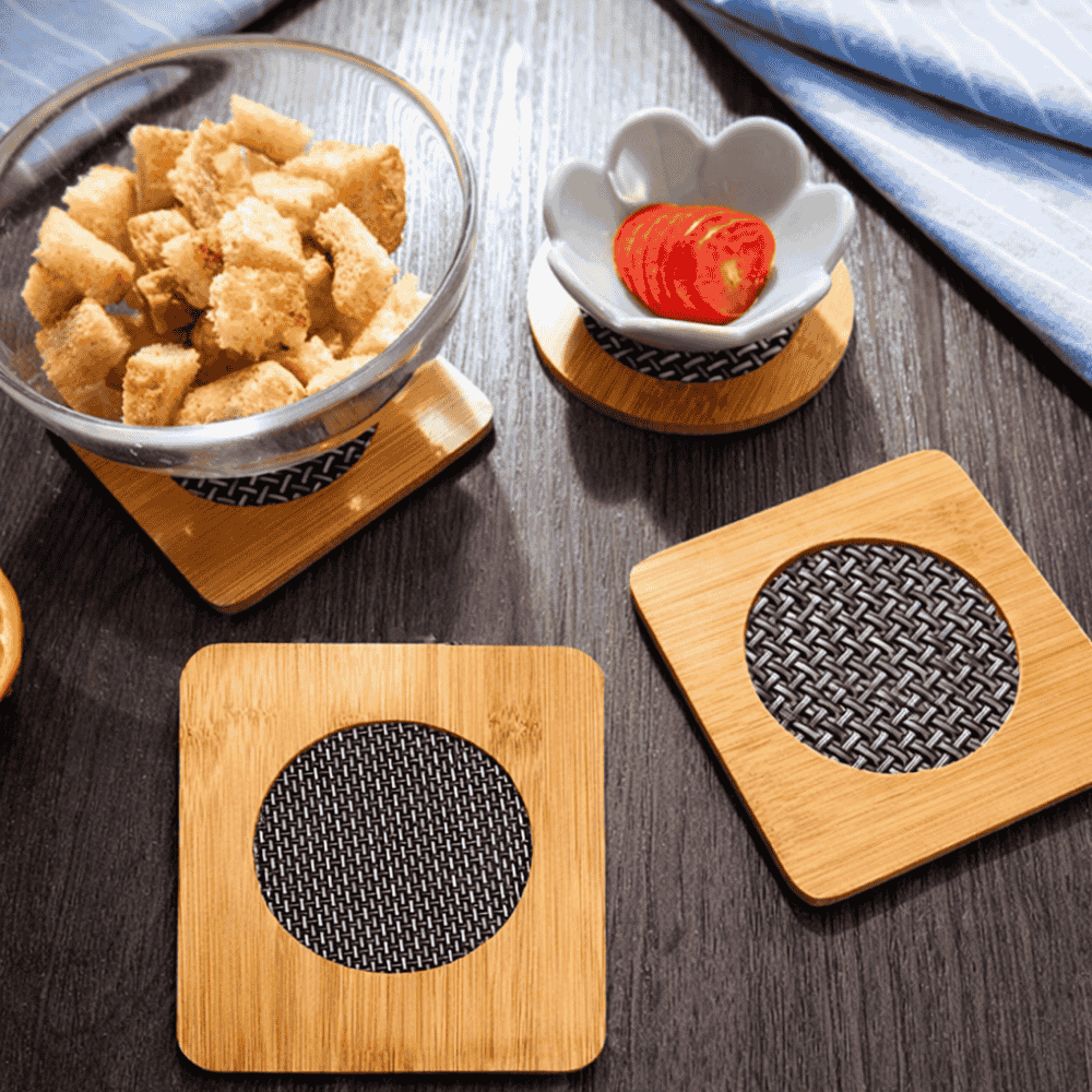 Descanso De Panela Bambu 21Cm Imporiente