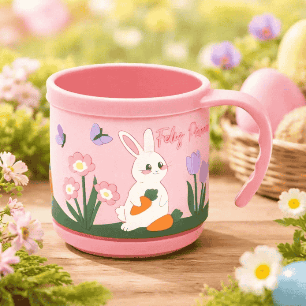 Caneca Infantil Decorada De Páscoa Multiart