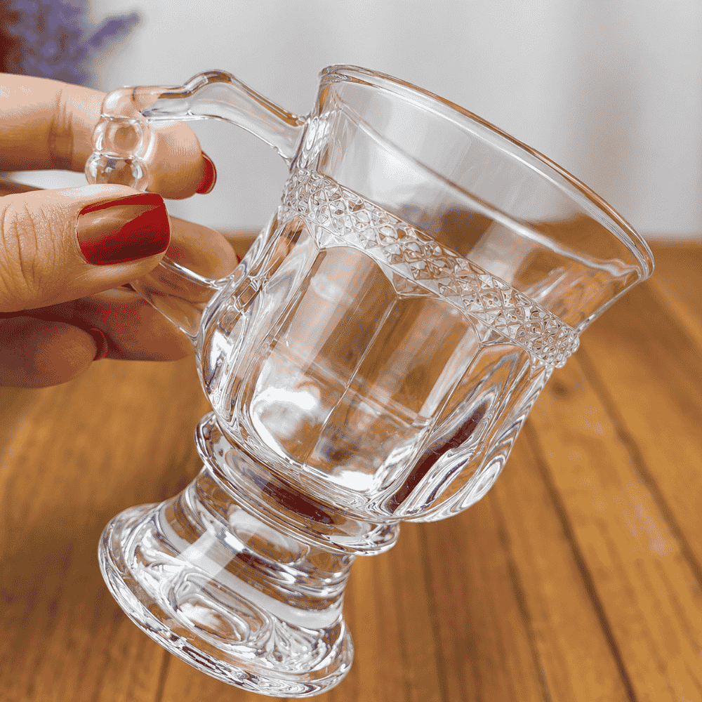 Taça para Cappuccino C/Alça 145ml KeHome