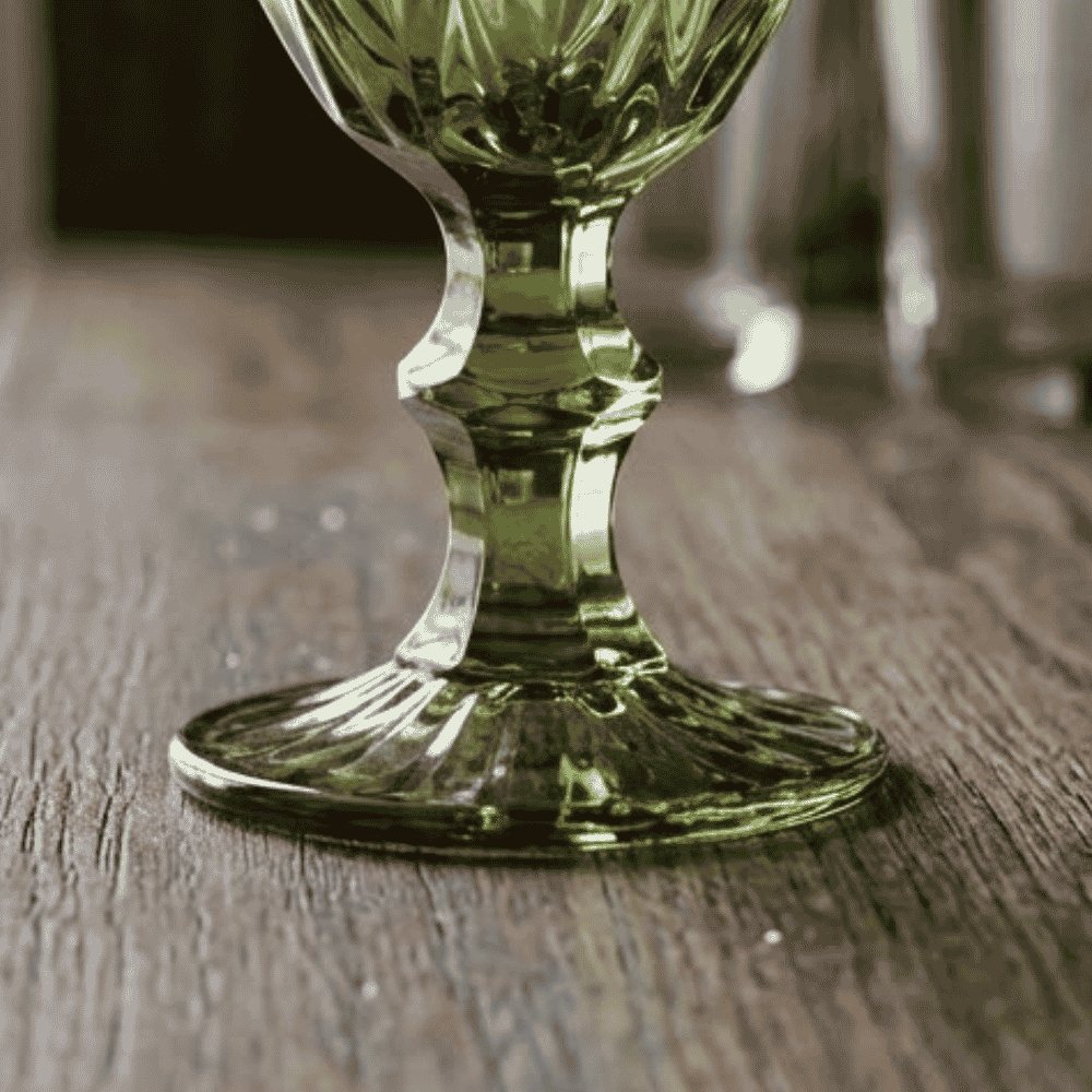 Taça Diamante Verde 260ml KeHome