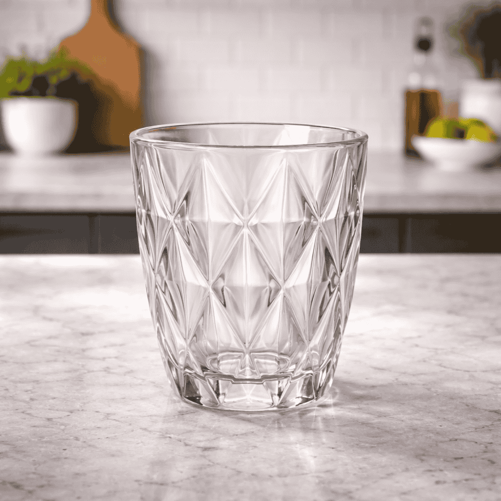 Copo Diamond Clear 280Ml Kehome