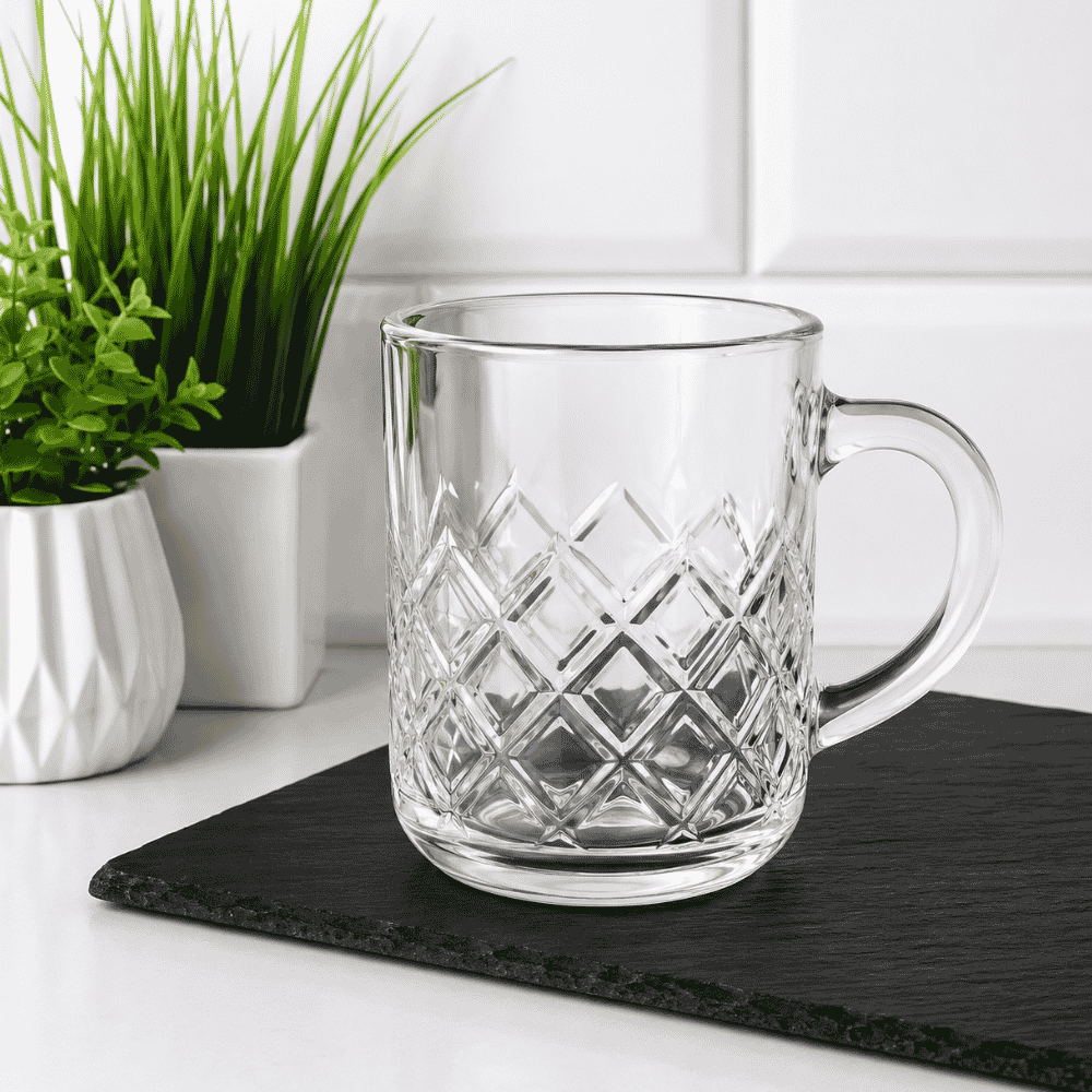 Caneca Cristal Malta 250ml KeHome