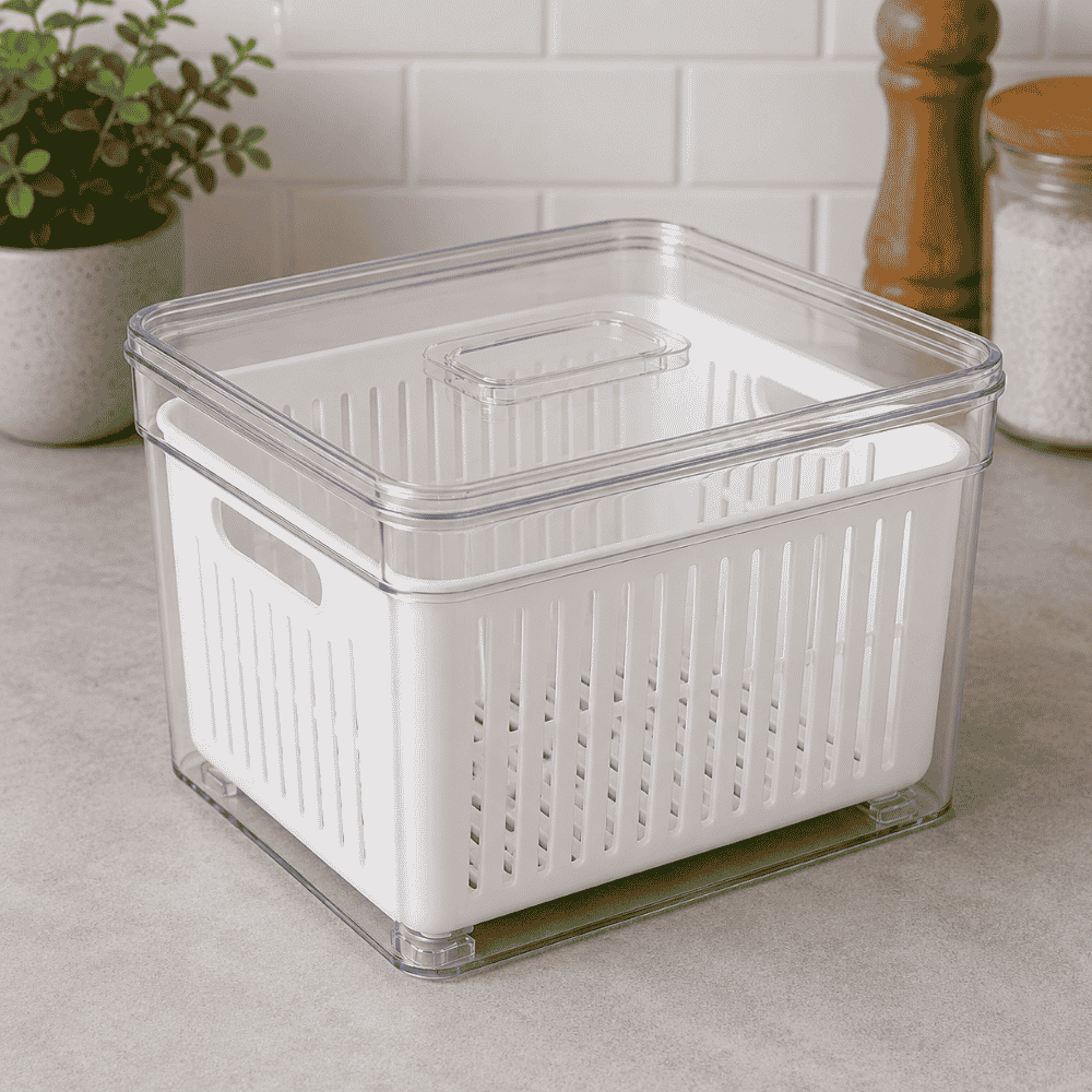 Organizador Elegance P Alto Quad C/Cesta 2,8L Tooltec