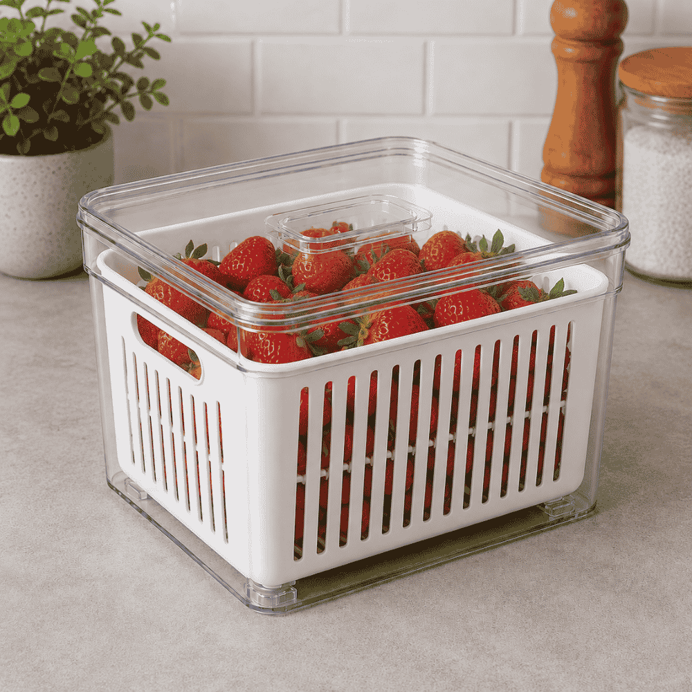 Organizador Elegance P Alto Quad C/Cesta 2,8L Tooltec