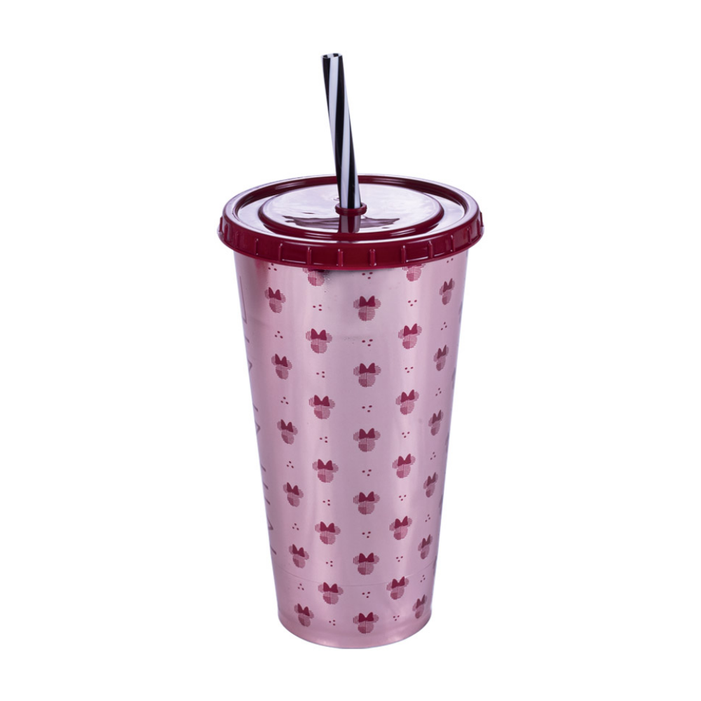 Copo Refri com Pin Minnie 500ml Plasútil