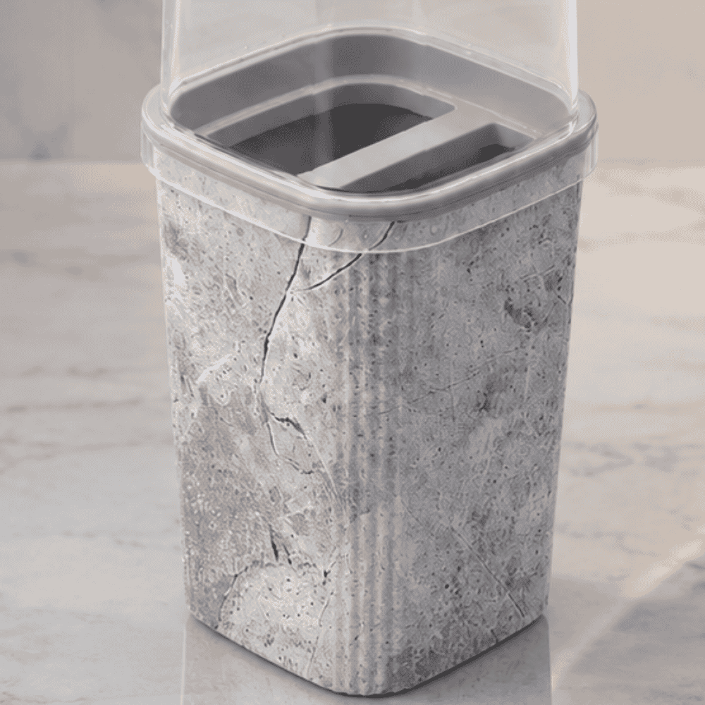 Porta Escova Classic Decor 380ml Plasutil