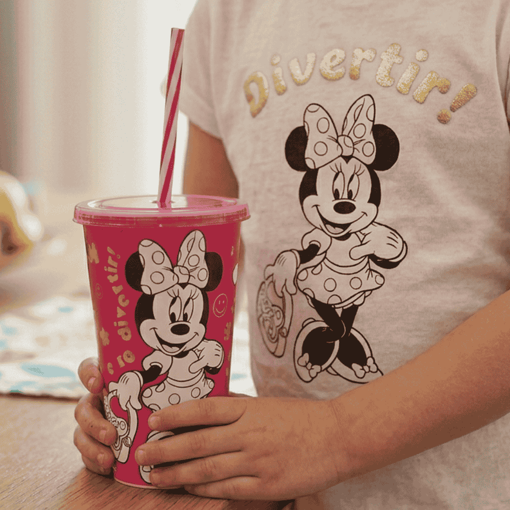 Copo Refri Minnie 500ml Plasutil