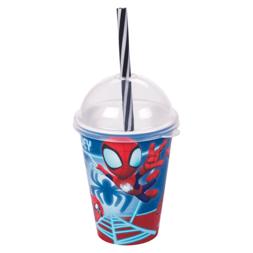 Copo Shake Spidey 280ml Plasutil