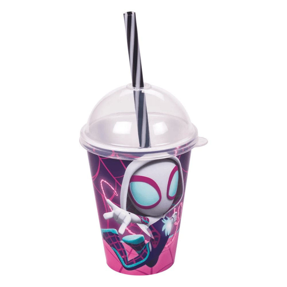 Copo Shake Spidey 280ml Plasutil