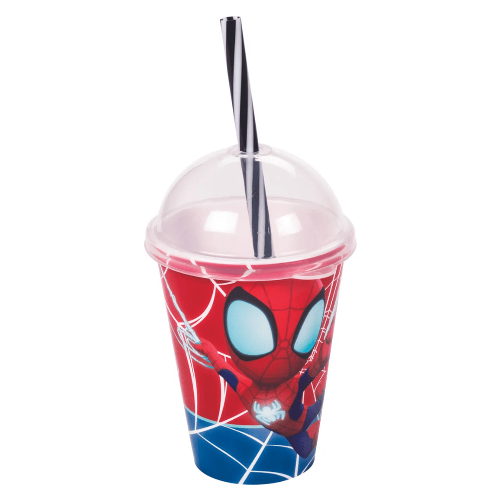 Copo Shake Spidey 280ml Plasutil