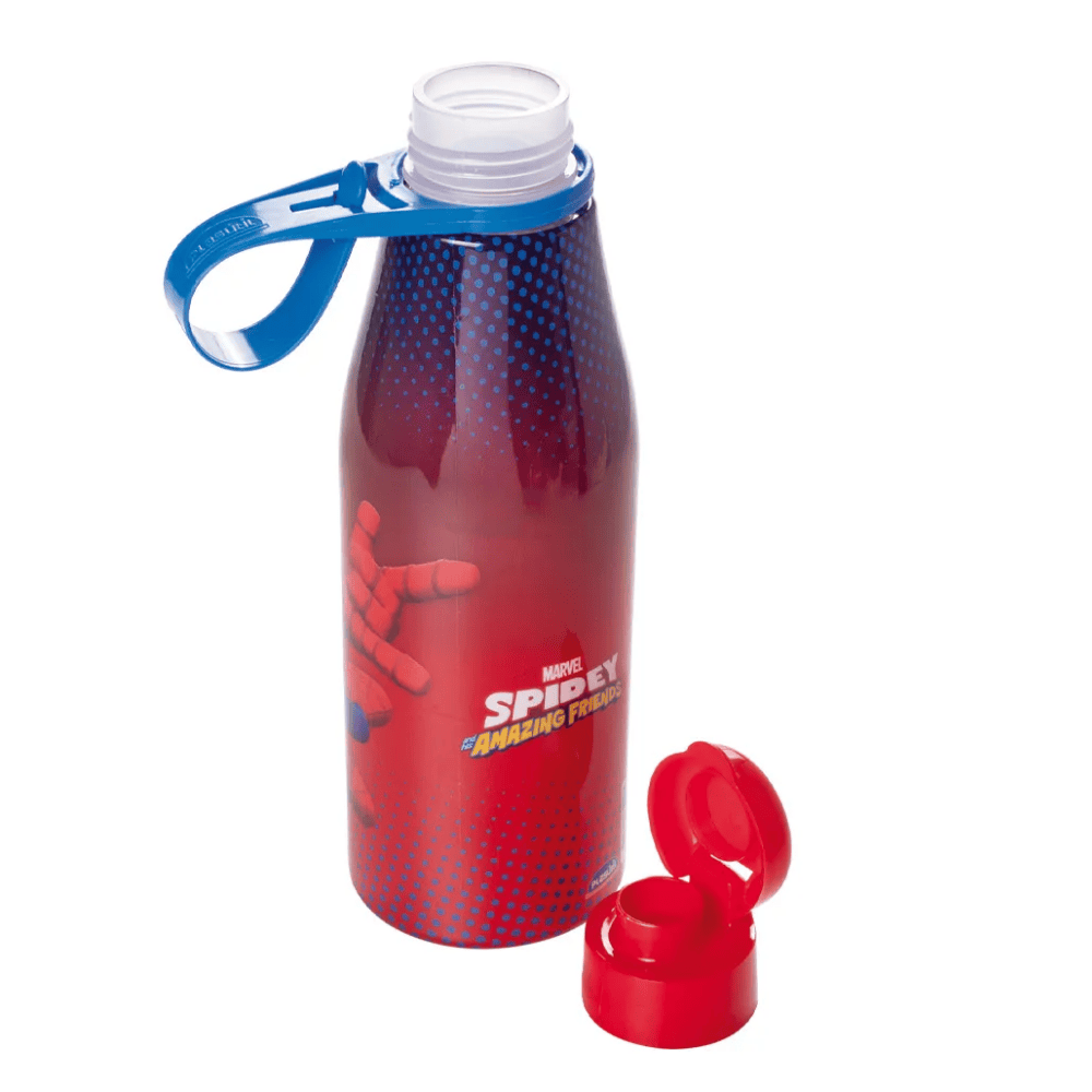 Garrafa Abre Fácil Spidey 530ml Plasutil