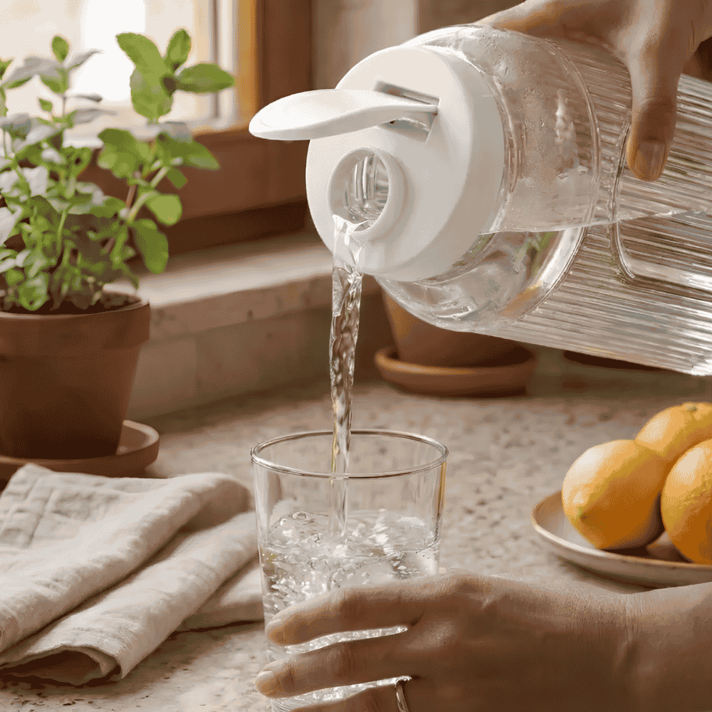 Garrafa D’Água Frisos 2L Plasutil
