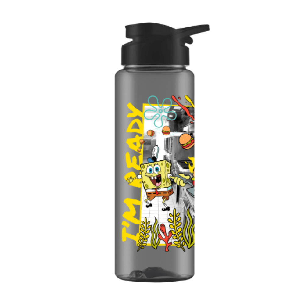 Squeeze Sport Fumê 750ml Bob Esponja Bandeirantes