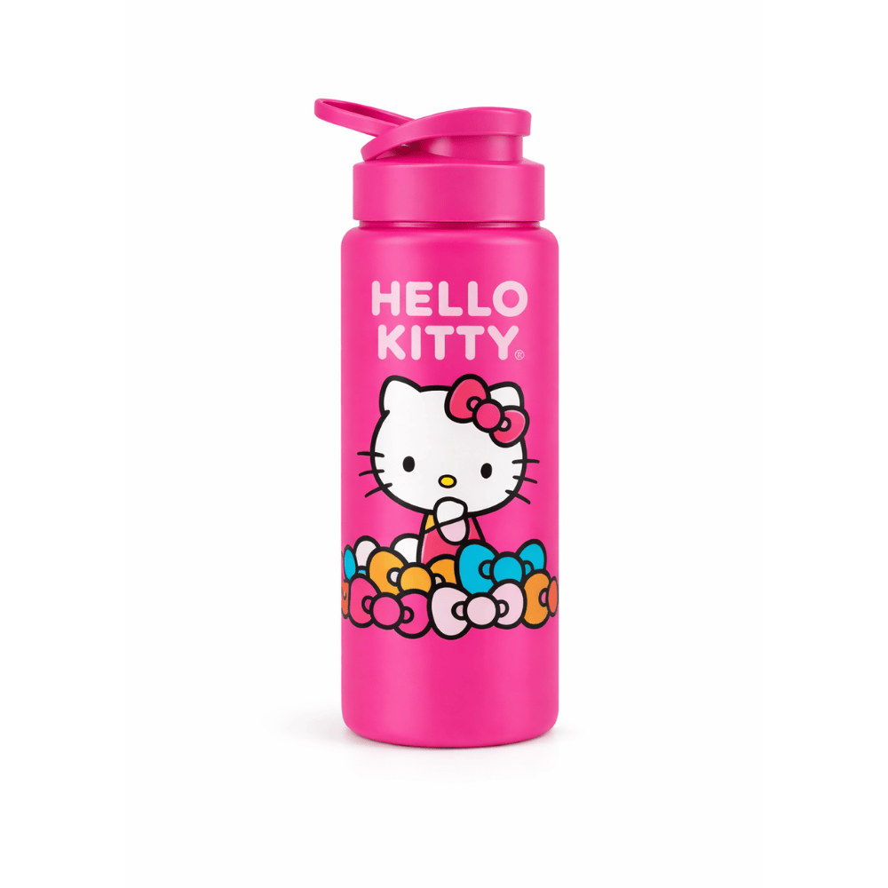 Squeeze Pink 750ml Hello Kitty Corações Bandeirantes