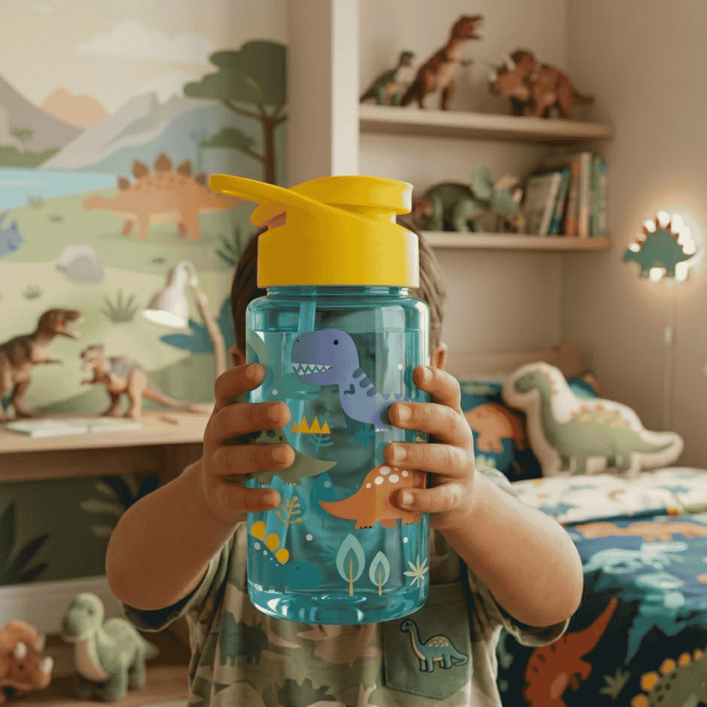 Squeeze Verde 500ml Dinossauro Bandeirantes
