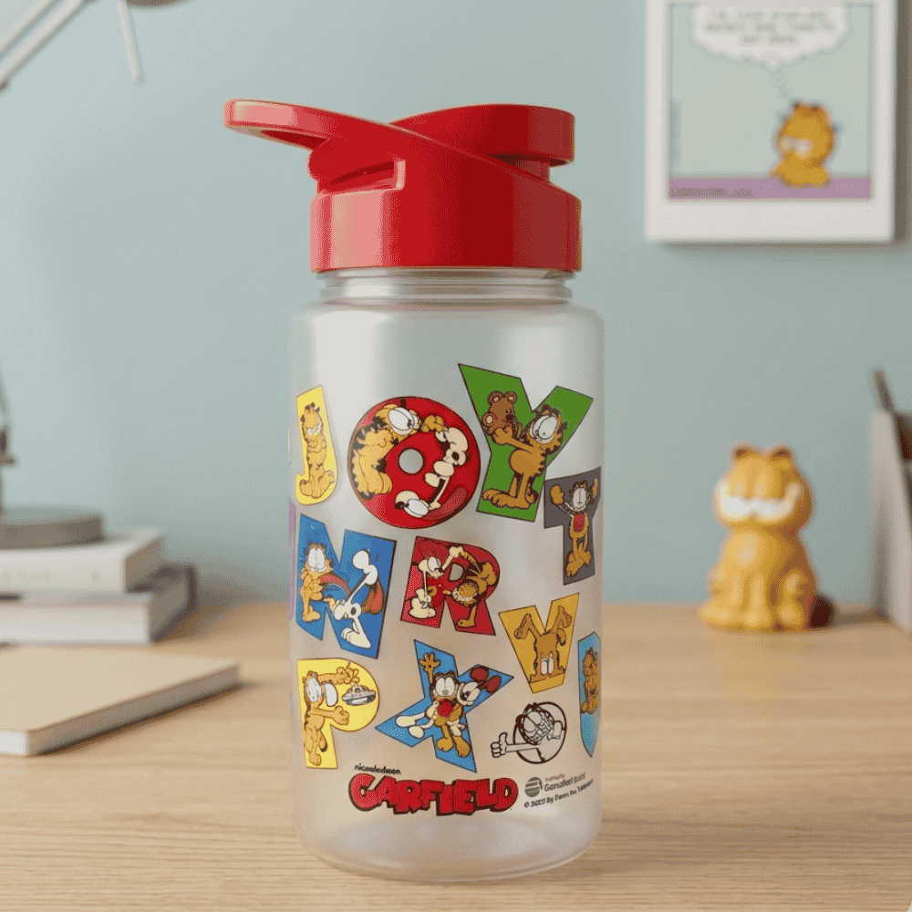 Squeeze Fosco 500ml Garfield Alfabeto Bandeirantes