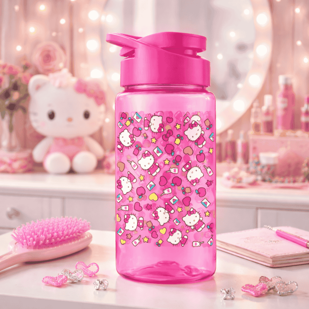 Squeeze Rosa 500ml Hello Kitty Color Bandeirantes