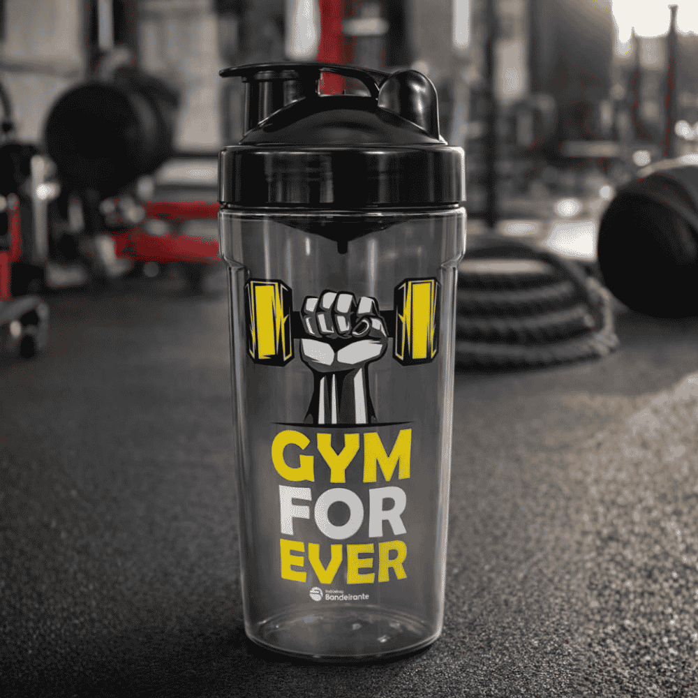 Shakeira Preta 850ml Gym For Ever Bandeirantes