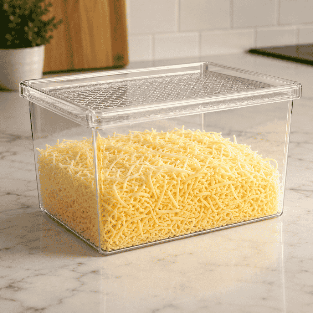 Organizador Multiuso G 2,9LT Transparente com Tampa Transparente UZ