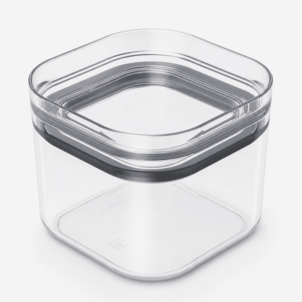 Organizador Hermético 450ml Transparente com Tampa UZ