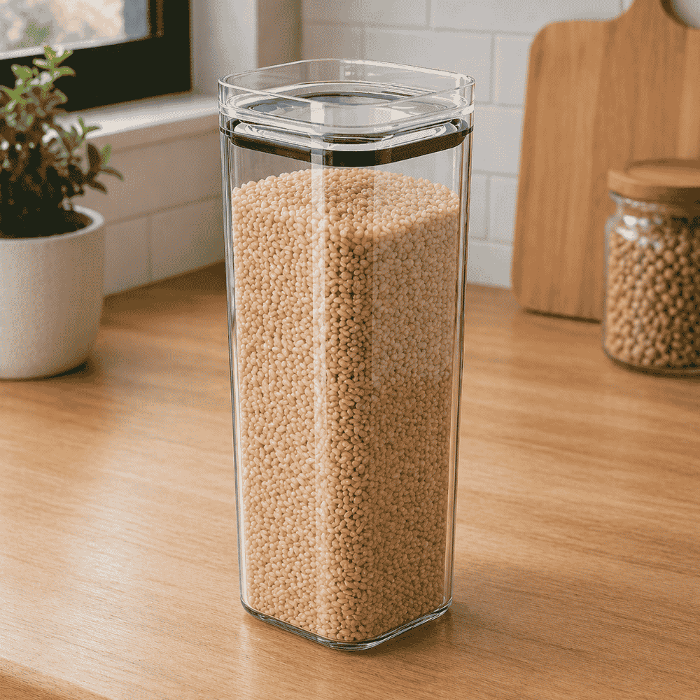 Organizador Hermético 2,2L Transparente c/Tp UZ