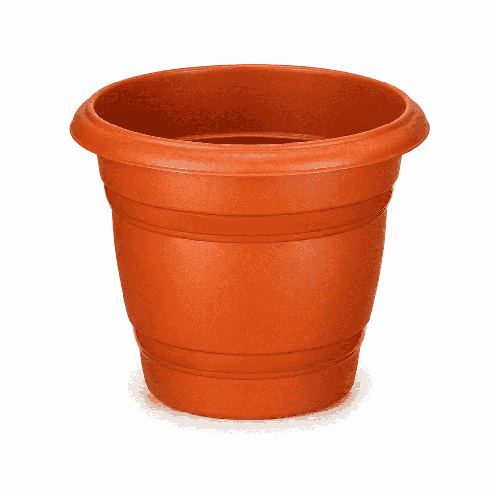 Vaso Redondo N17 Marrom Rischioto
