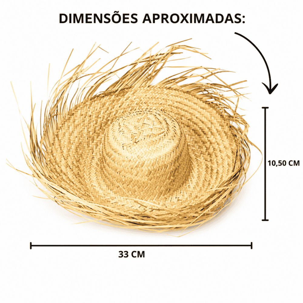 Chapéu Desfiado Adulto BML