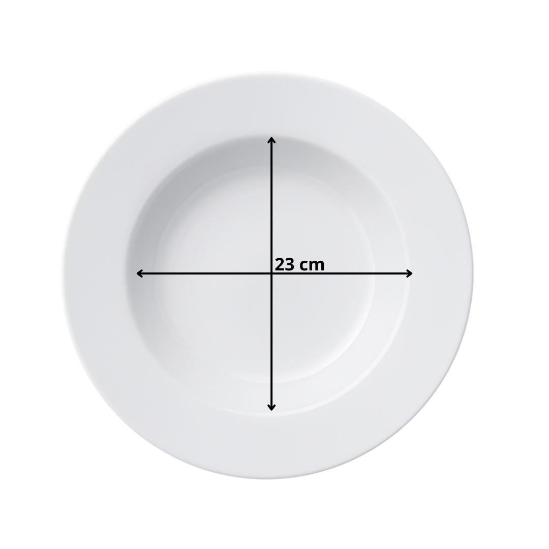 Prato Fundo 23cm Premium Melamina Utilgoods