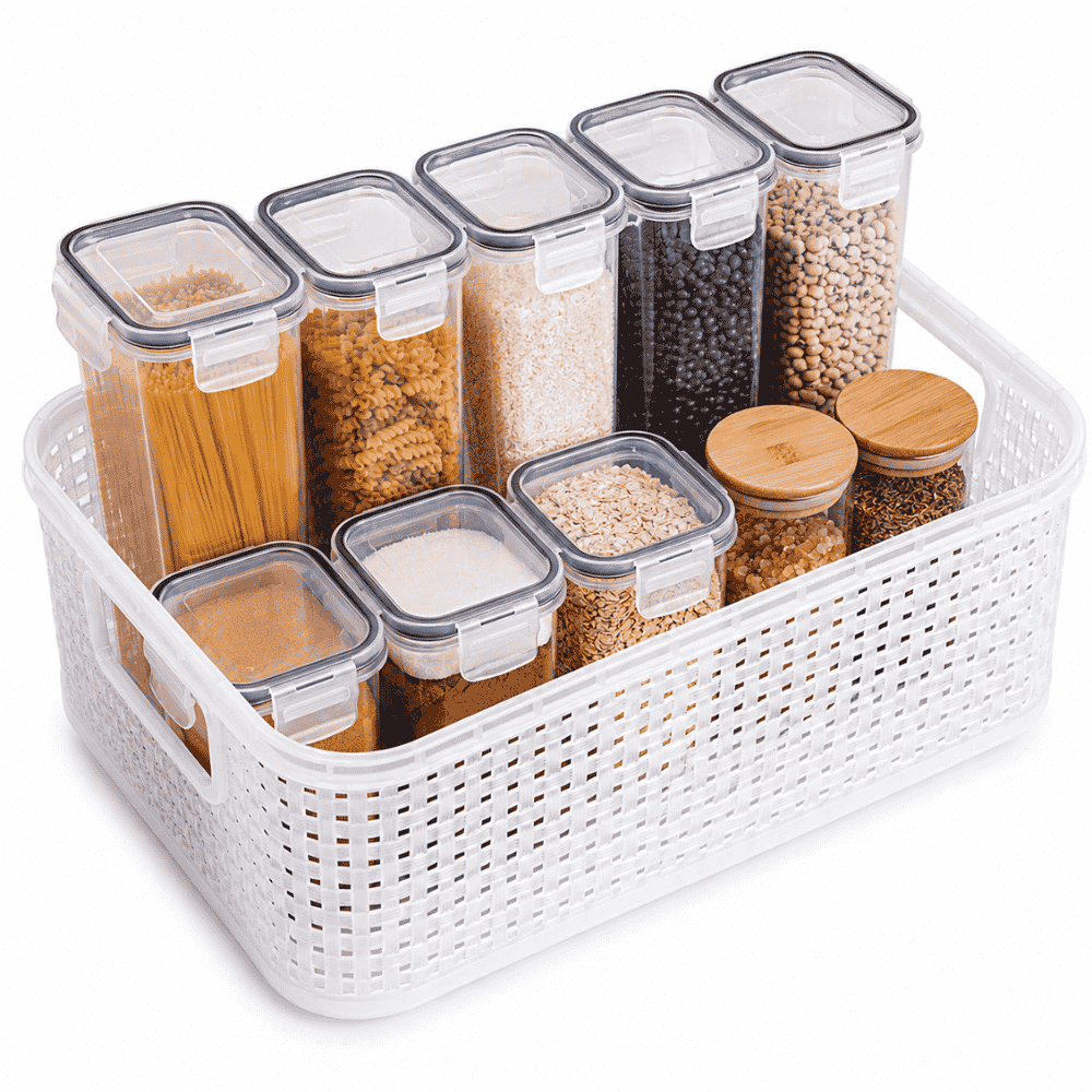 Organizador de Geladeira Rattan 7L Nitron