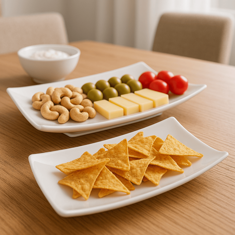 Travessa Curvas Premium Melamina Utilgoods