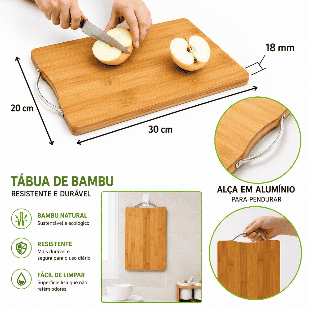Tábua de Bambu Amigold