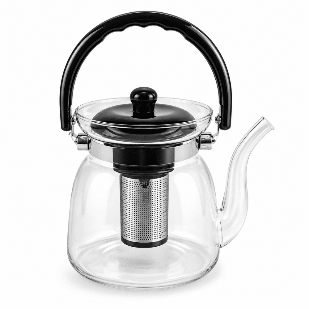 Chaleira de Vidro com Infusor 1800ml Amigold