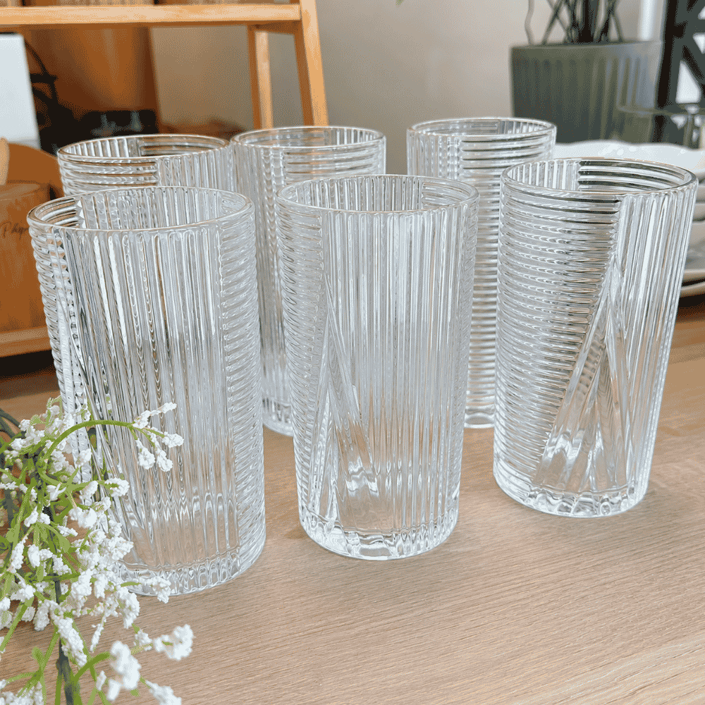 Copo de Vidro 400ml Amigold