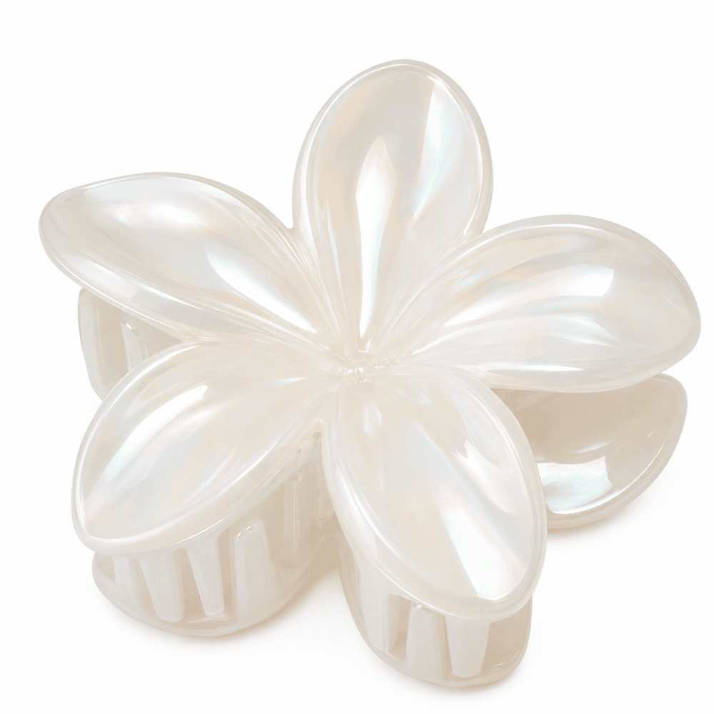 Presilha de Cabelo Flor Plástico PS