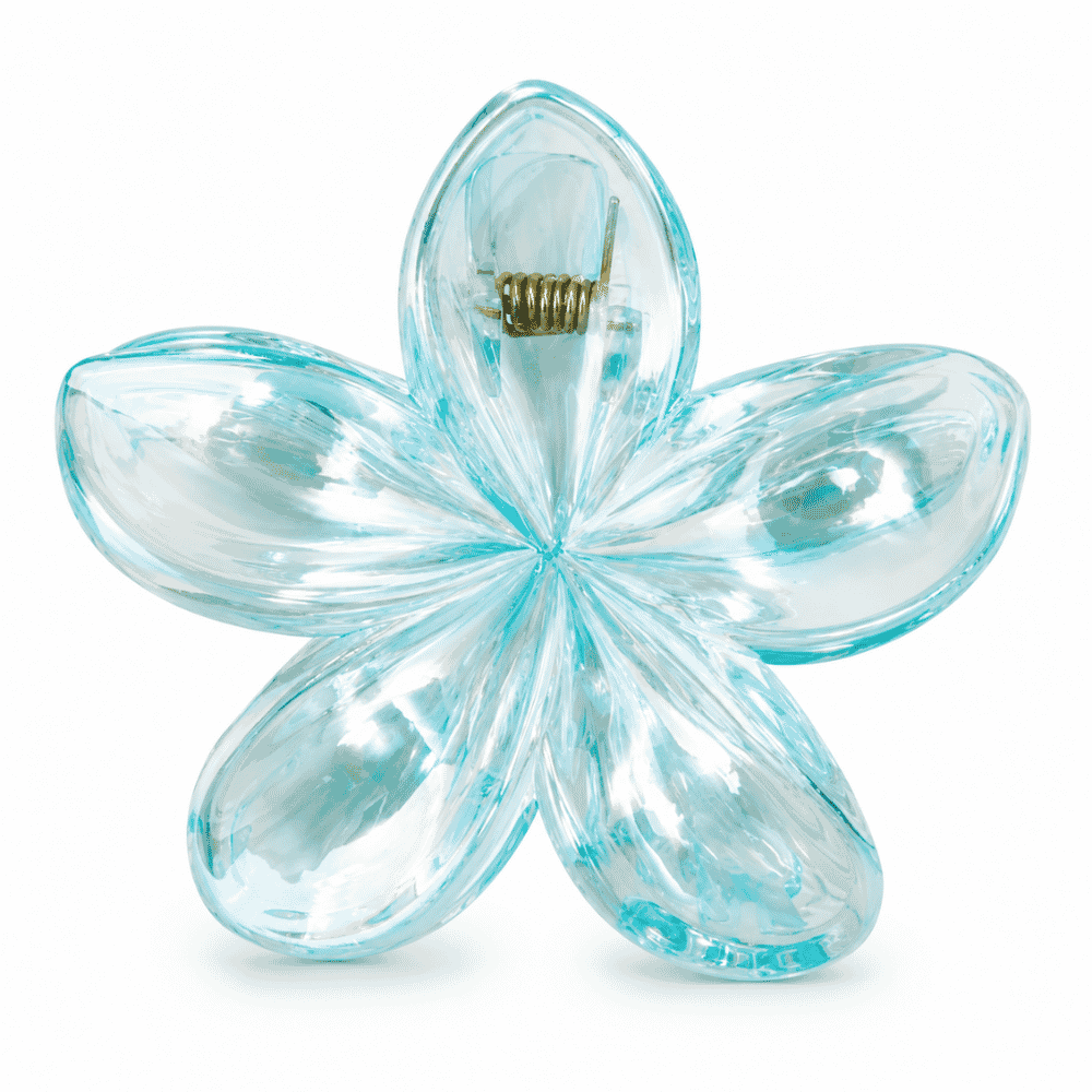 Presilha de Cabelo Flor Plástico PS