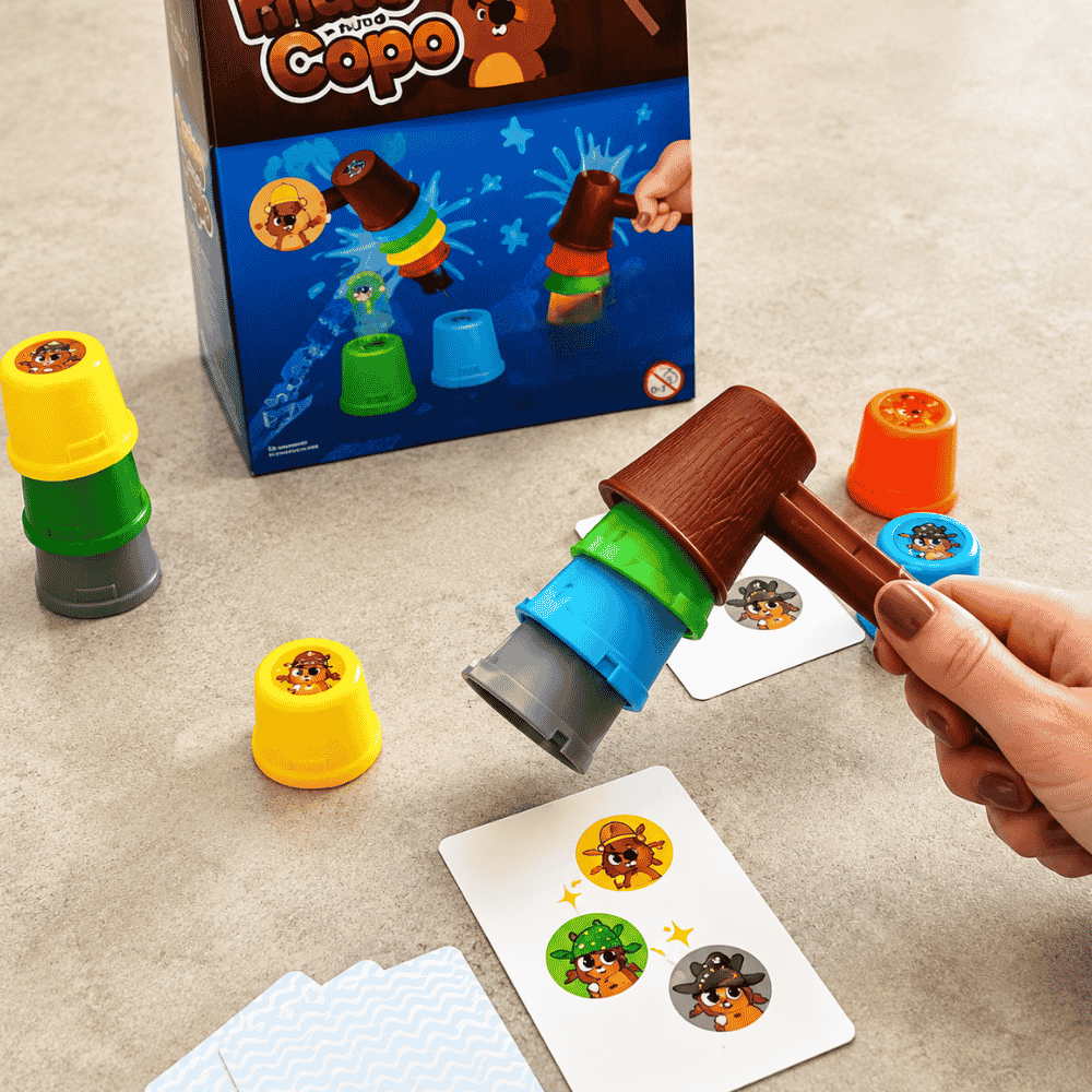 Jogo Bate Copos Arktoys
