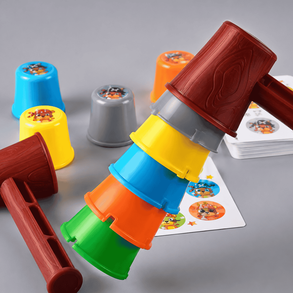 Jogo Bate Copos Arktoys