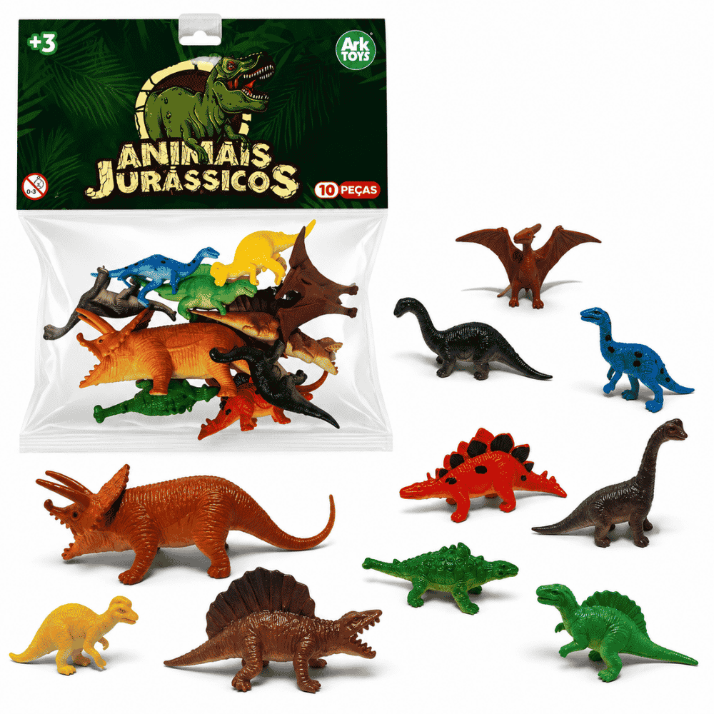Animais Jurássicos P 10PCS Arktoys