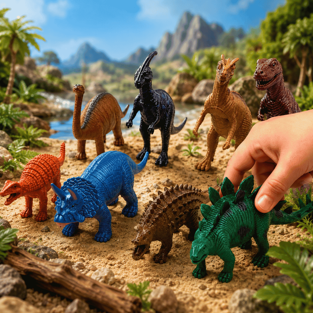 Animais Jurássicos M 12PCS Arktoys