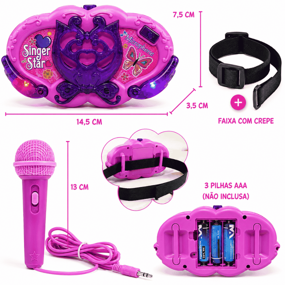 Arkstar Microfone Arktoys