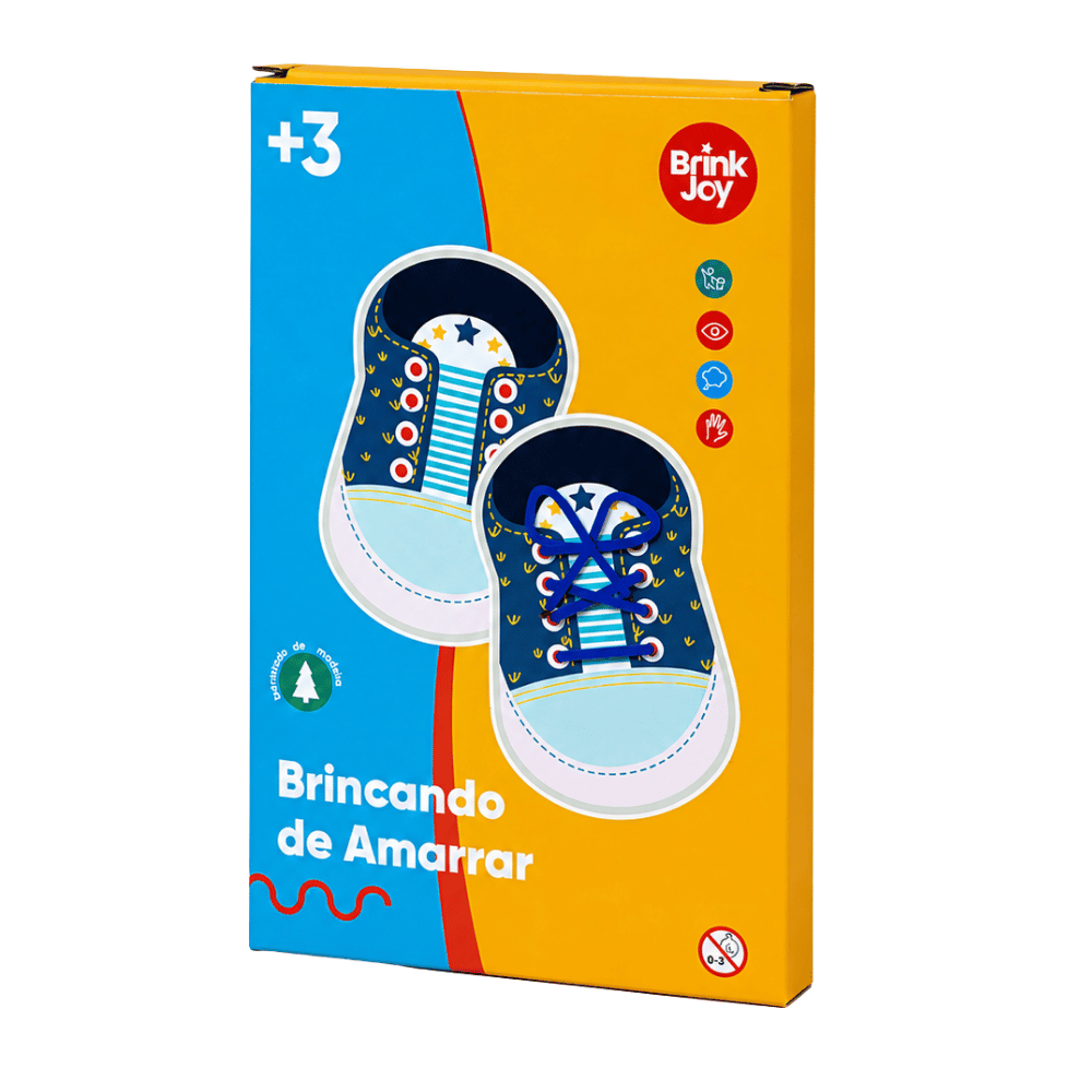 Brincando de Amarrar Educativo Arktoys