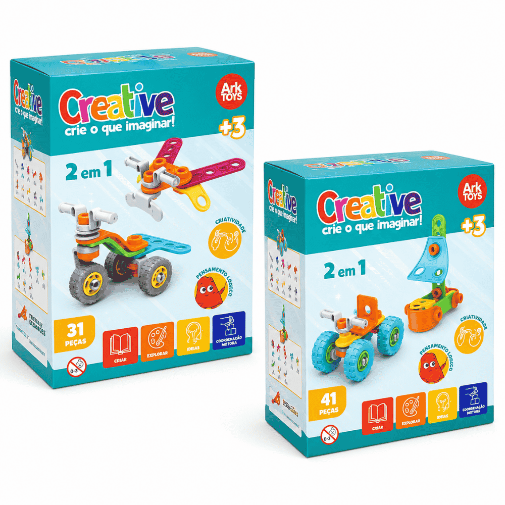Brinquedo de Montar Divertido Arktoys