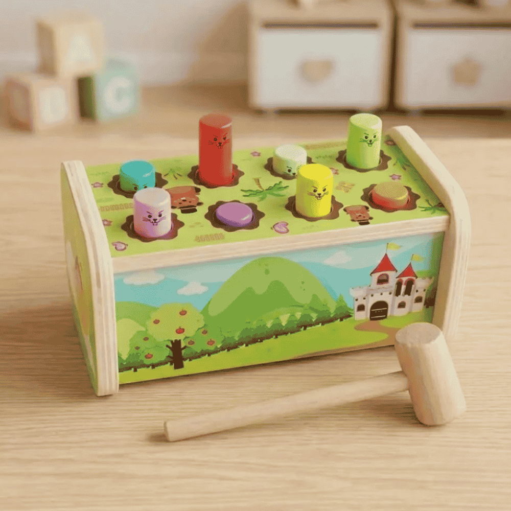 Brinquedo de Madeira Bate Hams ArkToys