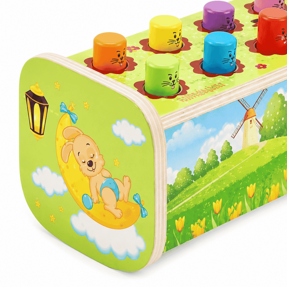 Brinquedo de Madeira Bate Hams ArkToys