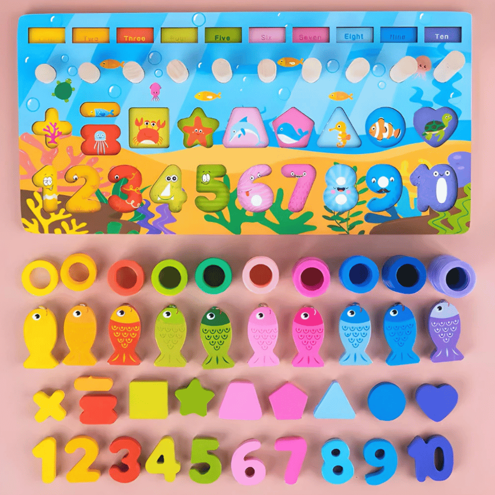 Brinquedo de Madeira Tabuleiro Arktoys